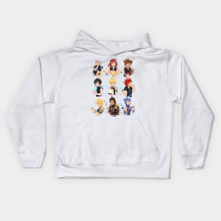 The 3 Keyblade Trios Kids Hoodie